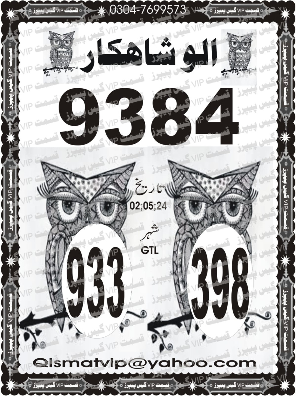 Qismat Vip Guess Papers