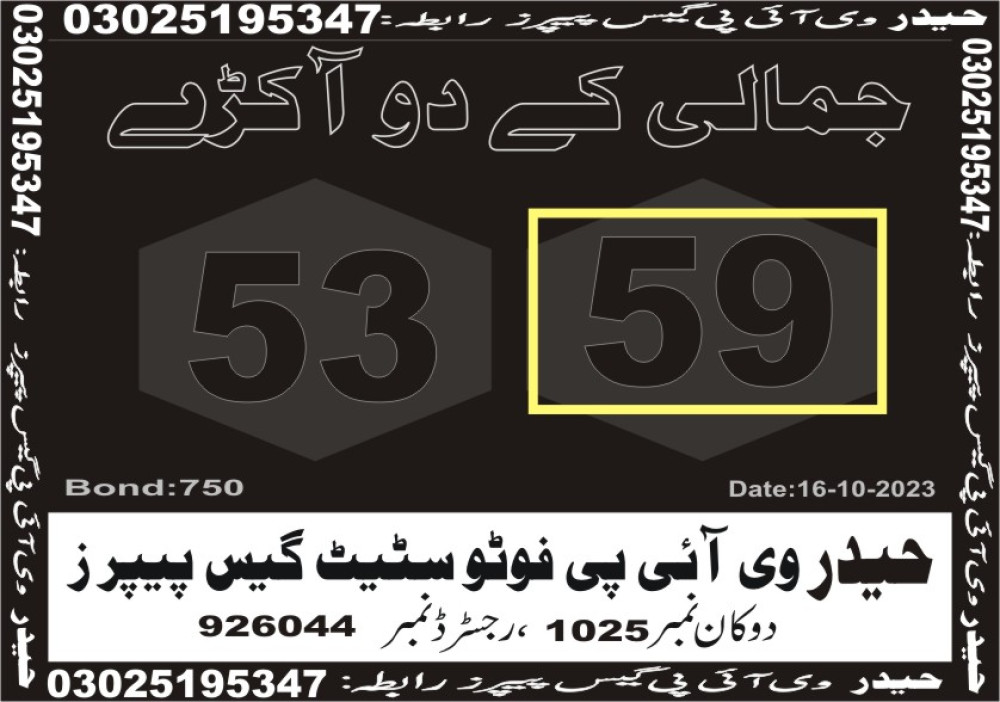 Haider VIP guess papers