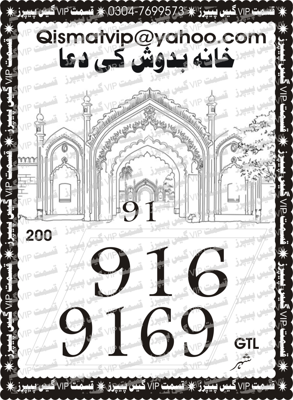 Qismat Vip Guess Papers