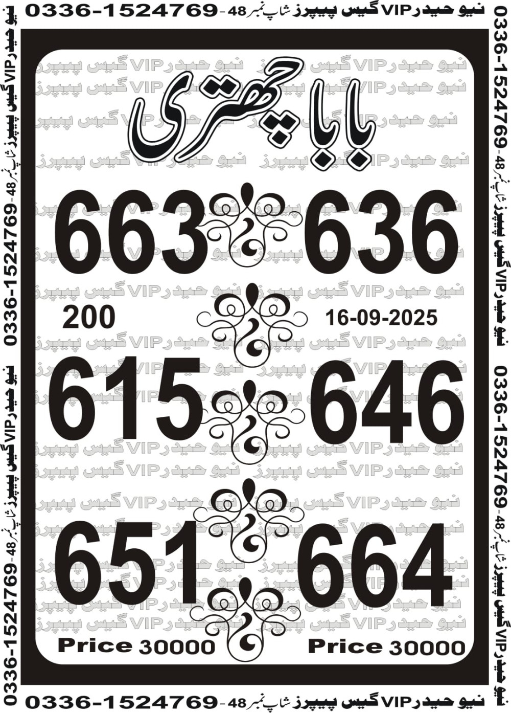 New Haider Vip guess papers