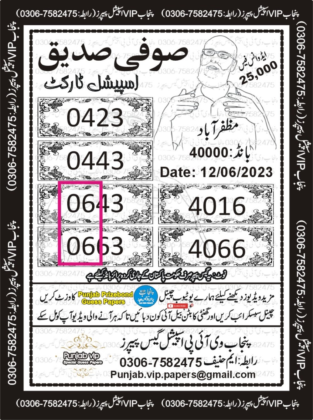 Punjab VIP Special Guess Papers