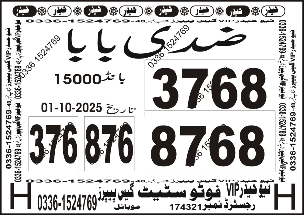 New Haider Vip guess papers