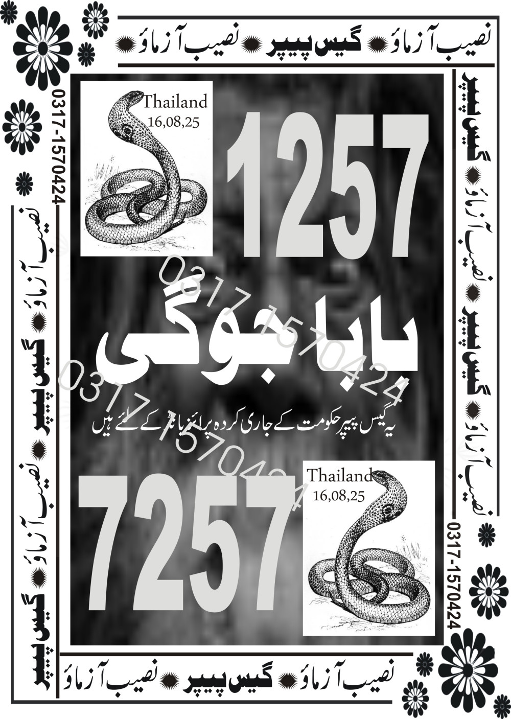 Naeeb Azamo Guess Papers