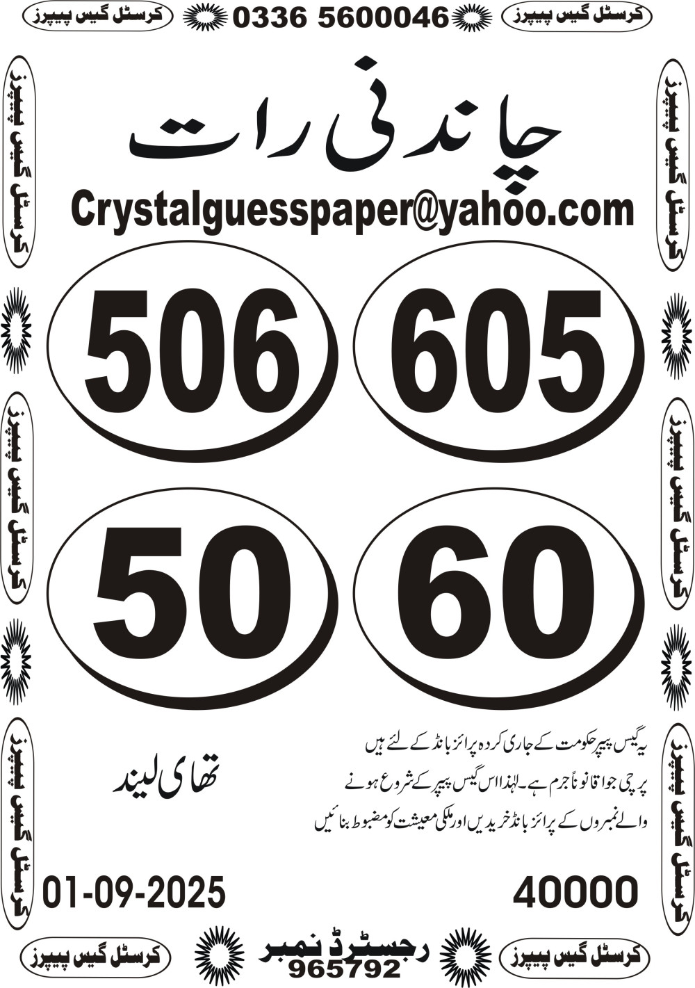 Crystal vip guess papers