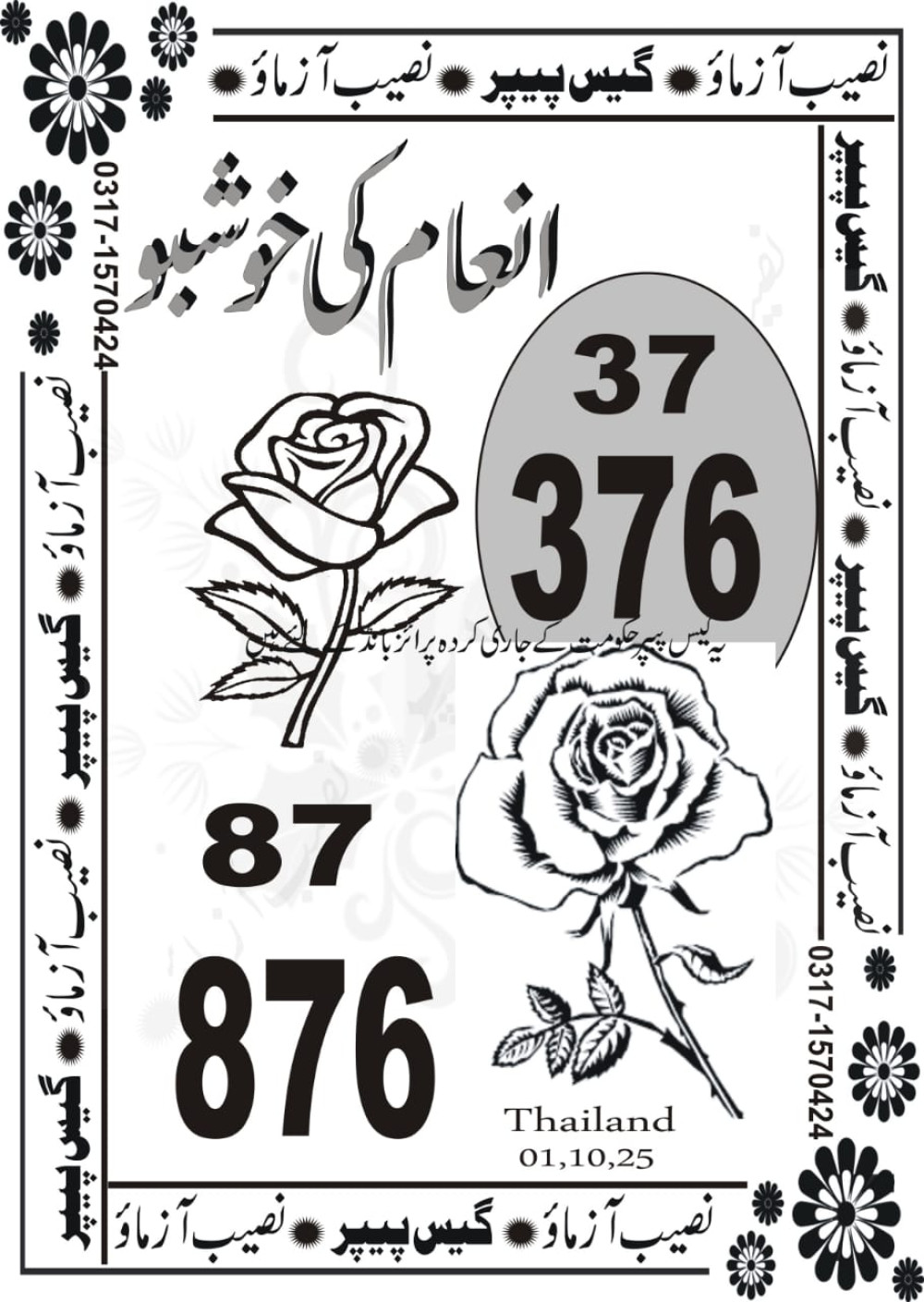 Naeeb Azamo Guess Papers