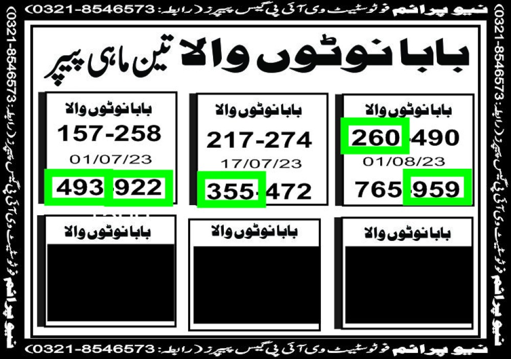 NEW PRIME 3 MAHI VIP GUESS PAPER