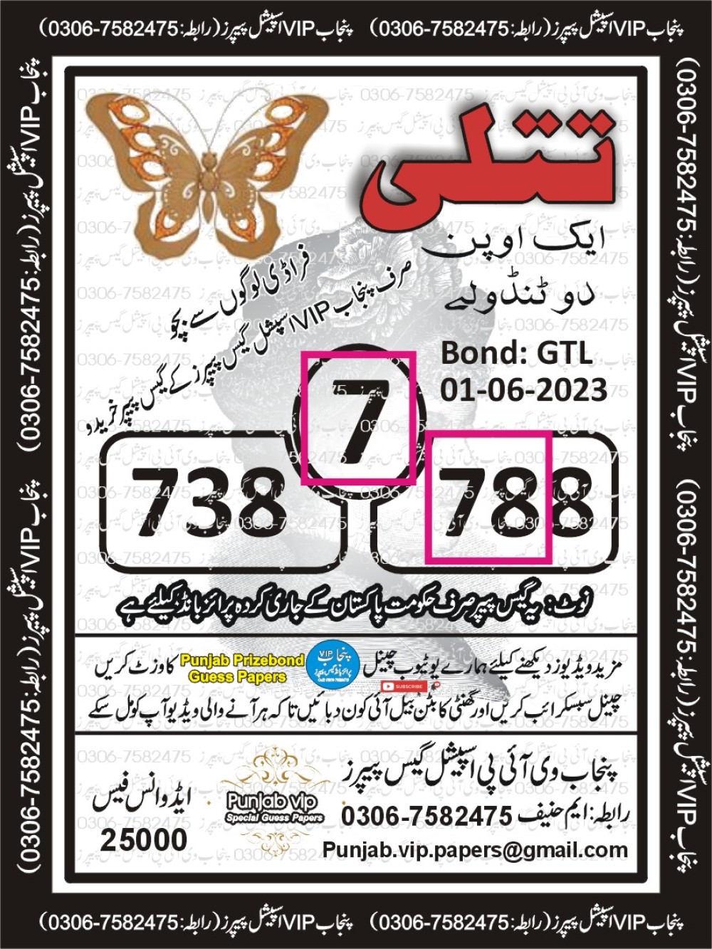 Punjab VIP Special Guess Papers