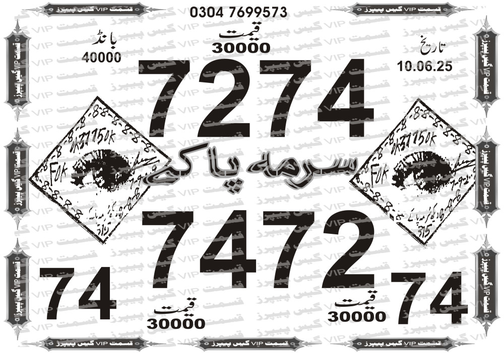 Golden Photo Sate Vip Guess Papers