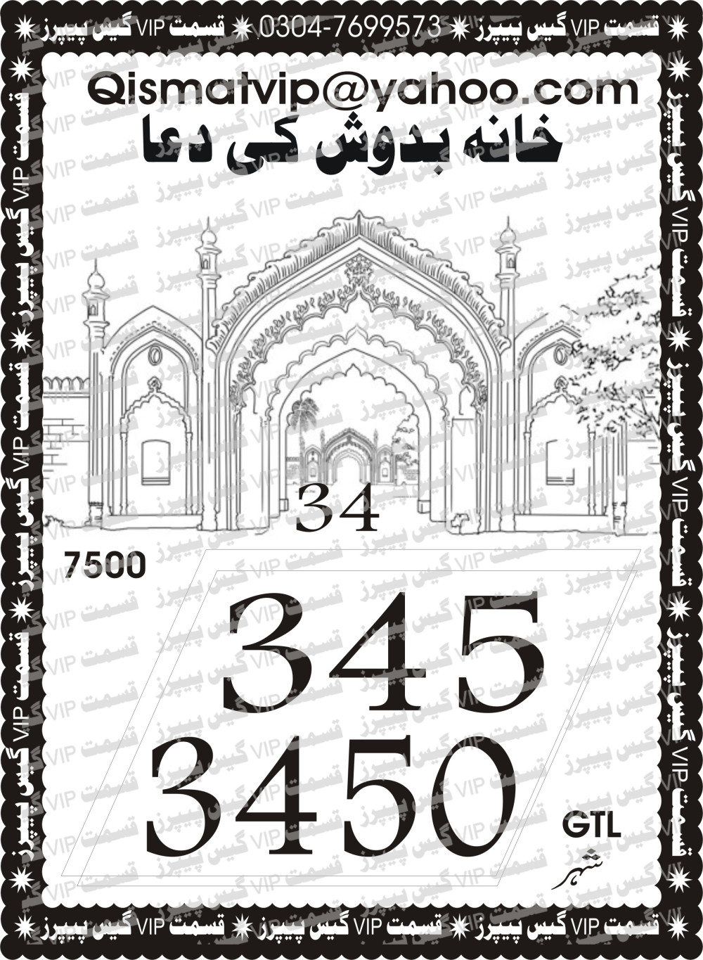 Qismat Vip Guess Papers