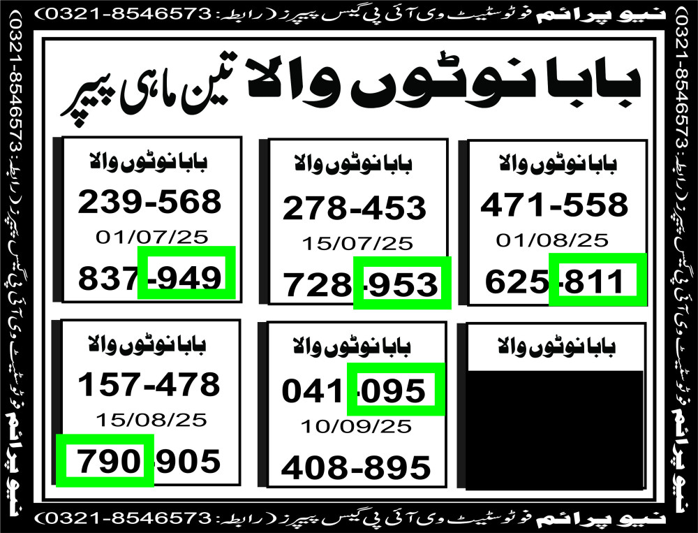 NEW PRIME 3 MAHI VIP GUESS PAPER