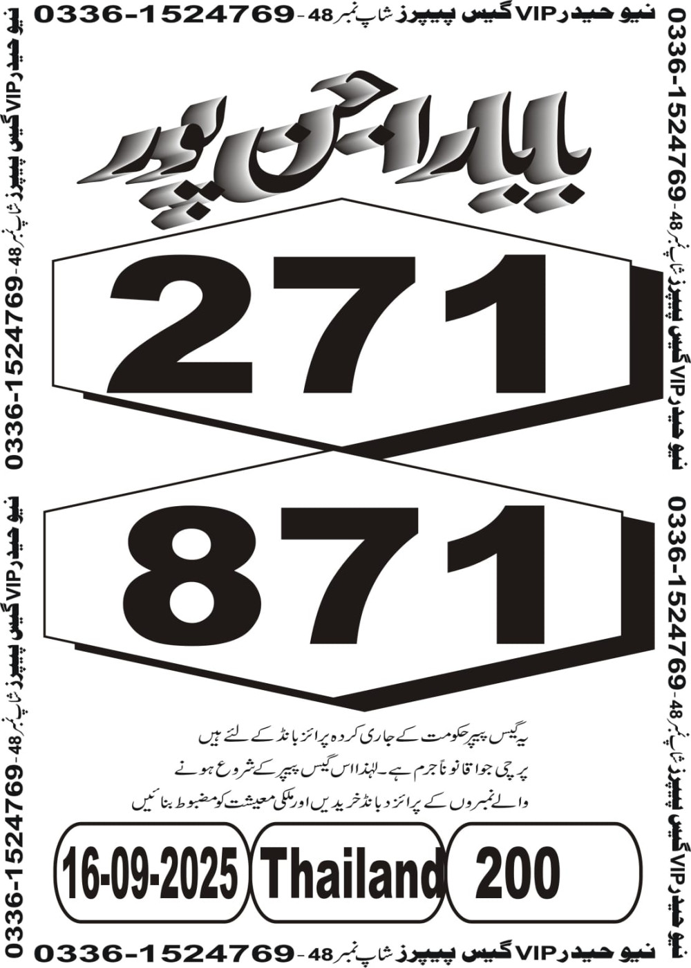 New Haider Vip guess papers